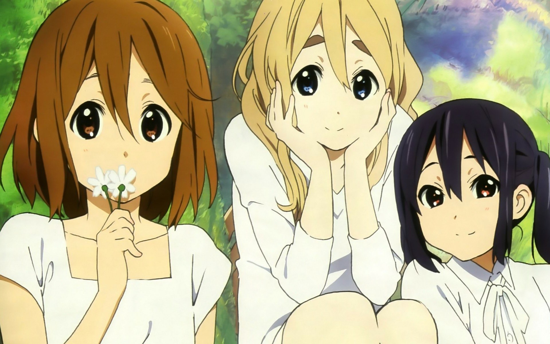 Download Tsumugi Kotobuki Yui Hirasawa Azusa Nakano Anime K-ON! HD Wallpaper