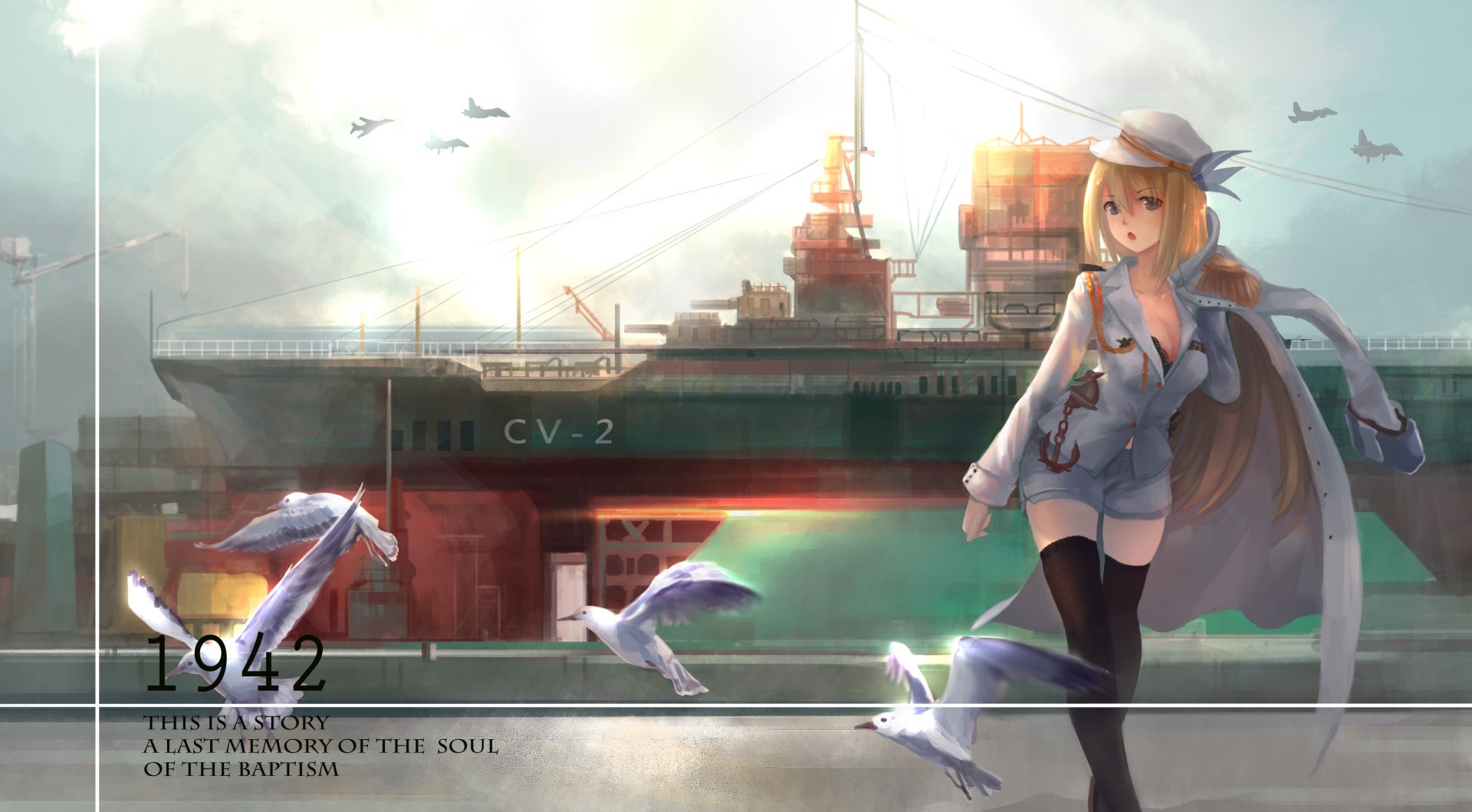 10 Lexington Warship Girls Hd Wallpaper E Sfondi