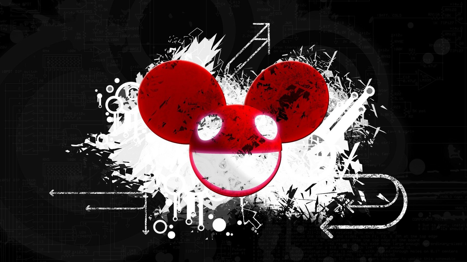 Download Music Deadmau5 HD Wallpaper, image size:1920x1080