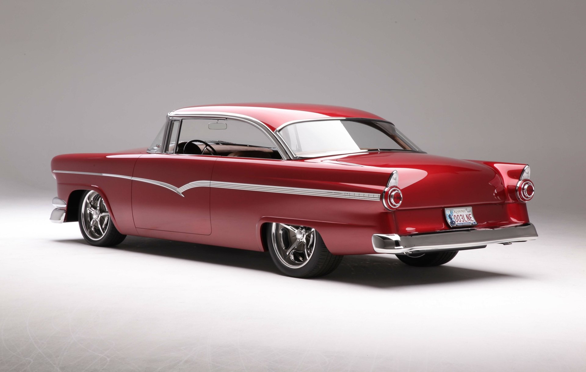 Download Hot Rod Ford Vehicle 1956 Ford Victoria 4k Ultra HD Wallpaper