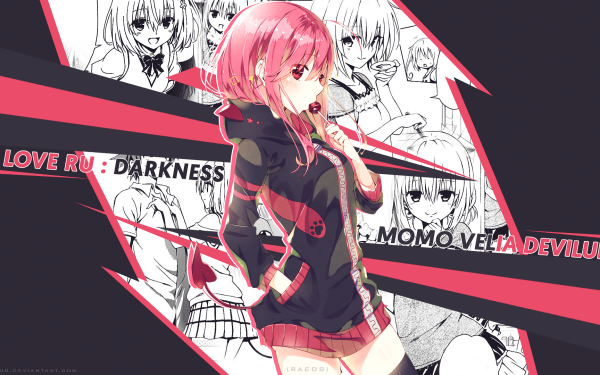 Anime To Love-Ru: Darkness Momo Velia Deviluke HD Wallpaper | Background Image