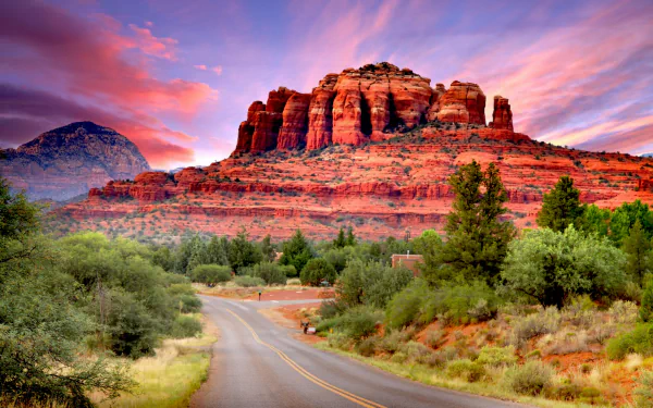  Road to Canyon in Arizona
