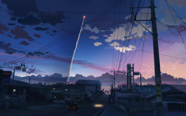 Anime 5 Centimeters per Second HD Desktop Wallpaper | Background Image