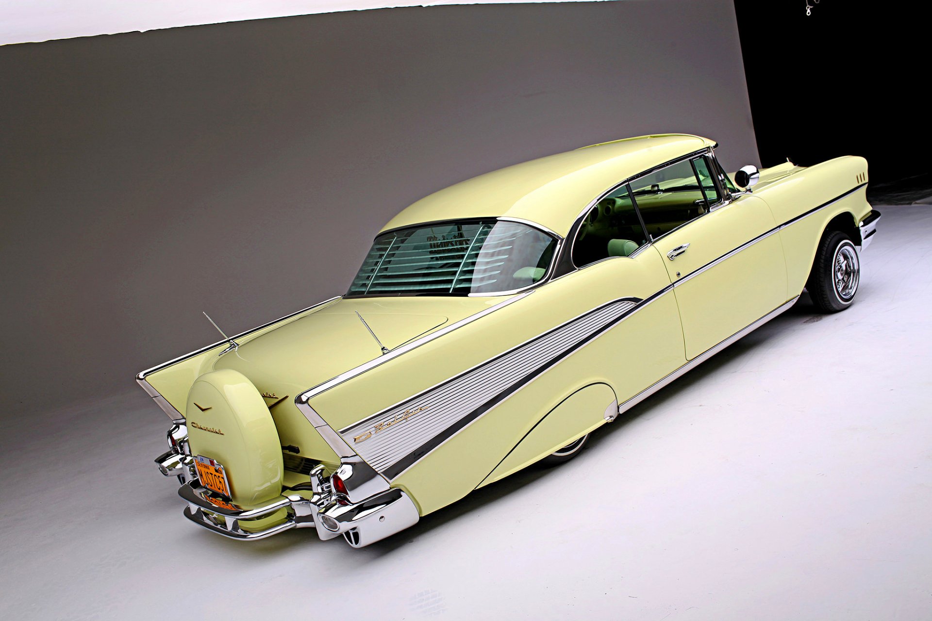 Download Lowrider 1957 Chevrolet Bel Air Convertible Vehicle Chevrolet Bel Air Convertible HD Wallpaper