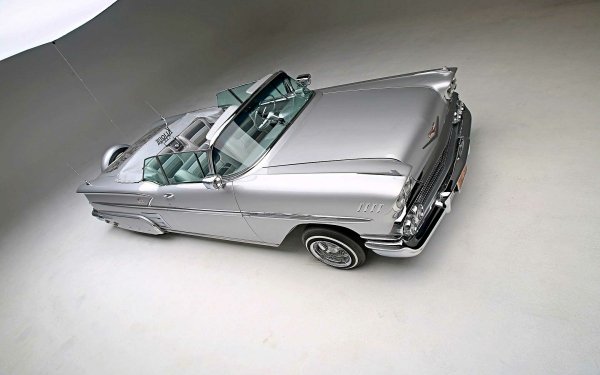 Vehicles Chevrolet Impala Convertible Chevrolet 1958 Chevrolet Impala Convertible Lowrider HD Wallpaper | Background Image
