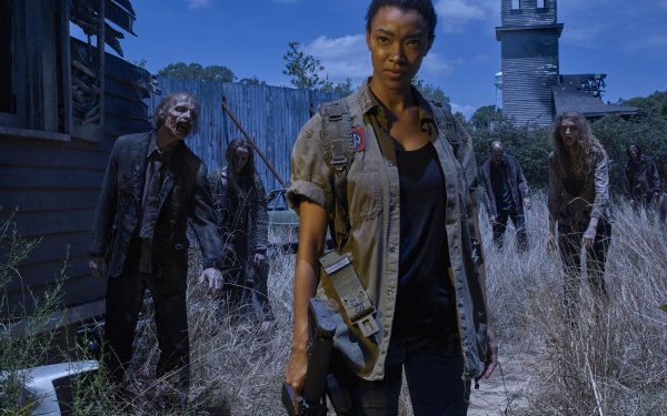 TV Show The Walking Dead Sasha Williams Sonequa Martin-Green Zombie HD Wallpaper | Background Image
