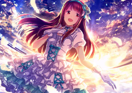 Kotoha Tanaka Anime THE iDOLM@STER: Million Live! HD Desktop Wallpaper | Background Image