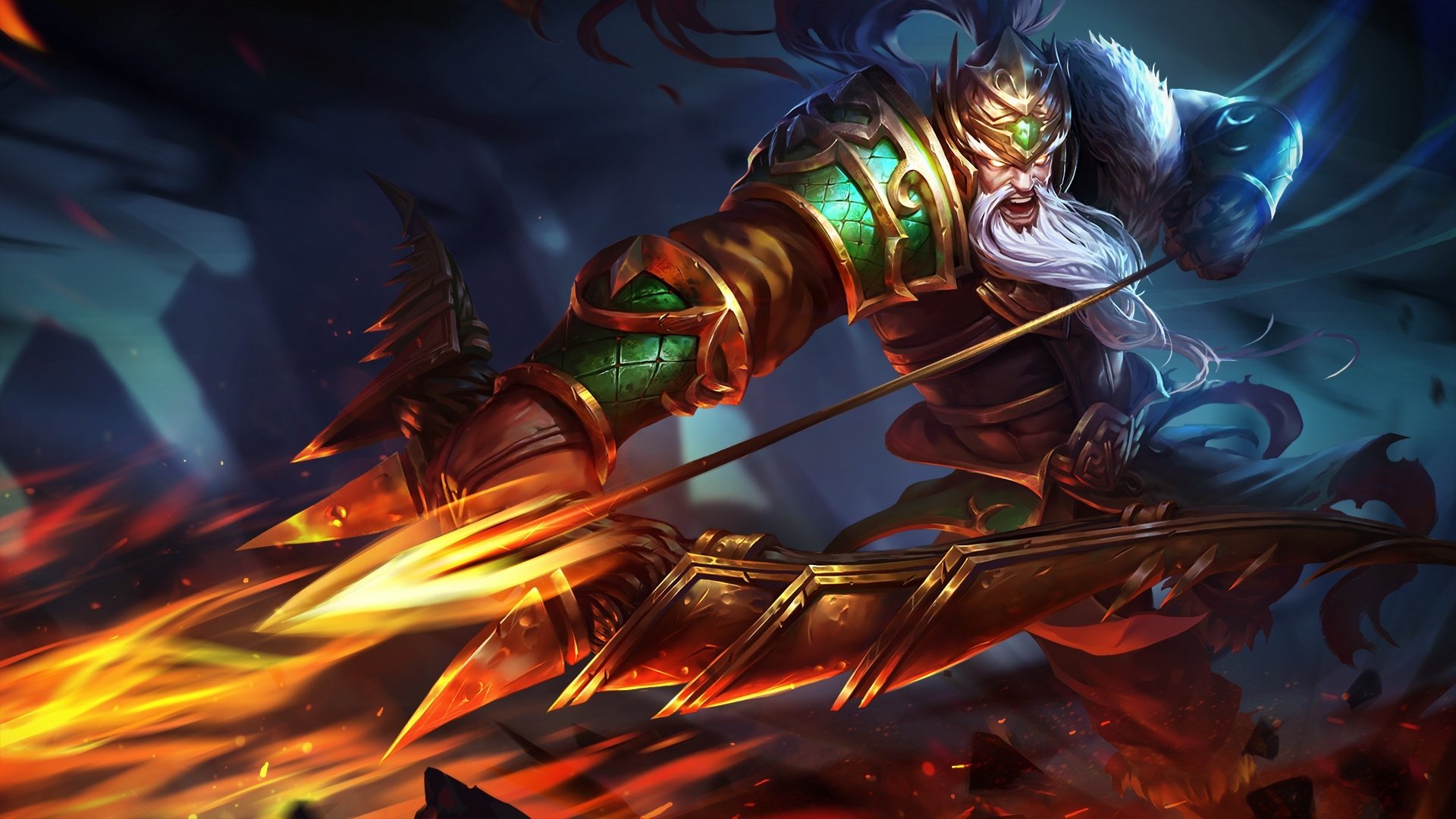 Download Warrior Bow Video Game Heroes Of Newerth HD Wallpaper