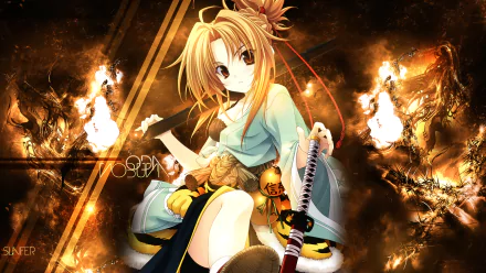 Anime Oda Nobuna No Yabou HD Desktop Wallpaper | Background Image