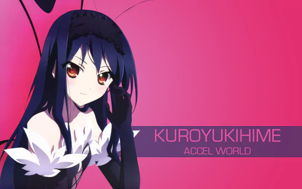 Kuroyukihime (Accel World) Anime Accel World HD Desktop Wallpaper | Background Image