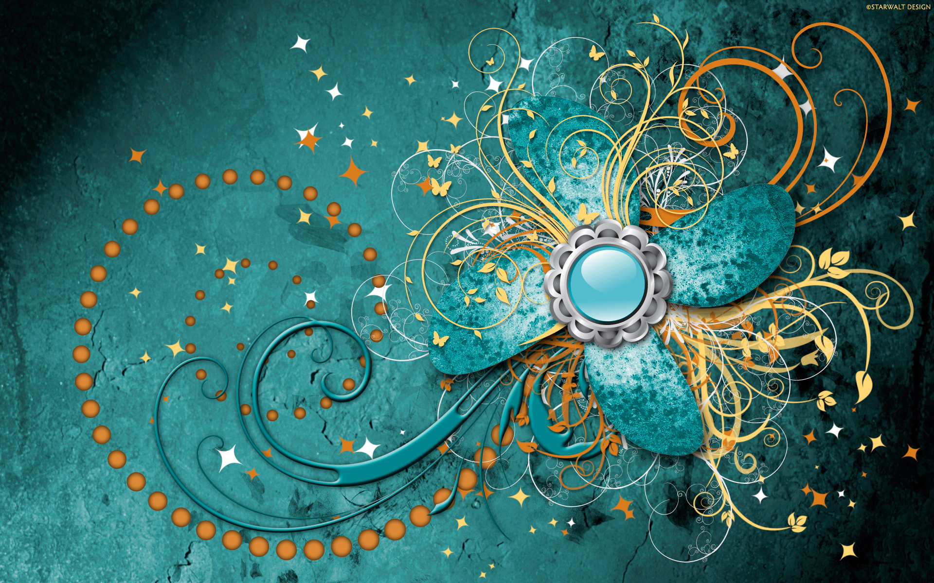 Abstract Vector HD Wallpaper