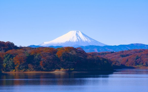 Earth Mount Fuji Volcanoes Japan Mountain Volcano HD Wallpaper | Background Image