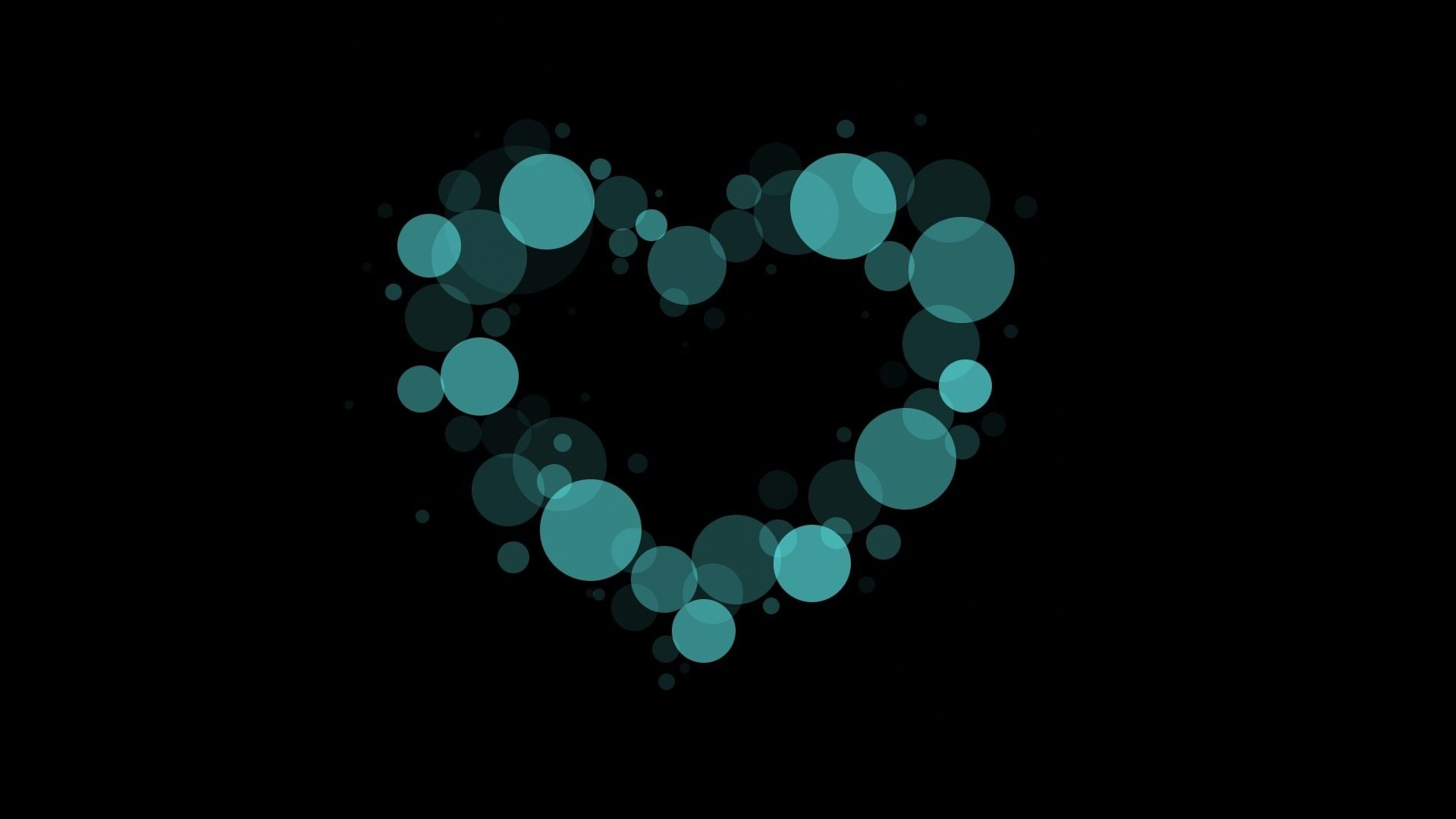 Download Dots Artistic Heart HD Wallpaper
