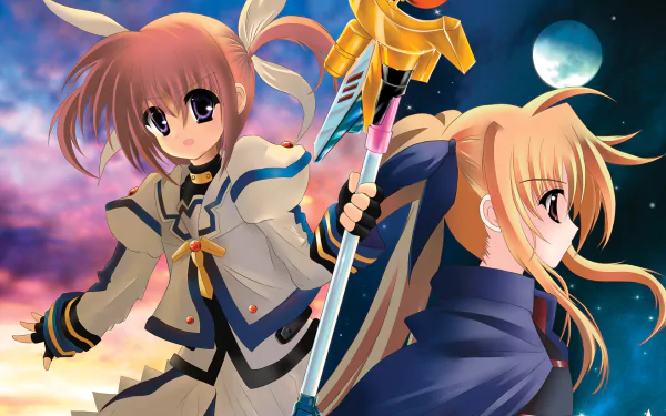 Anime Magical Girl Lyrical Nanoha HD Desktop Wallpaper | Background Image
