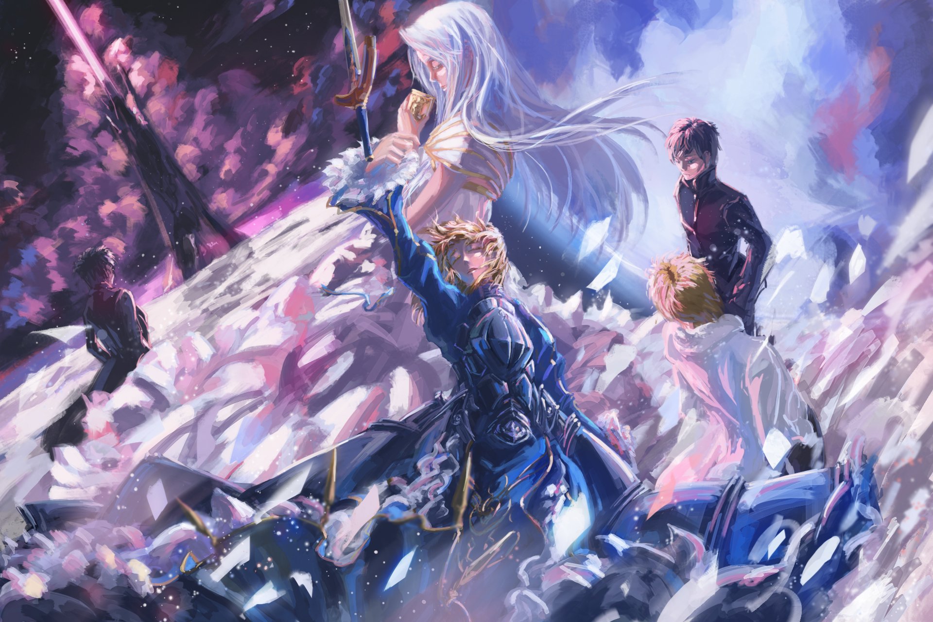 Download Anime Fate/Zero HD Wallpaper by 悚人