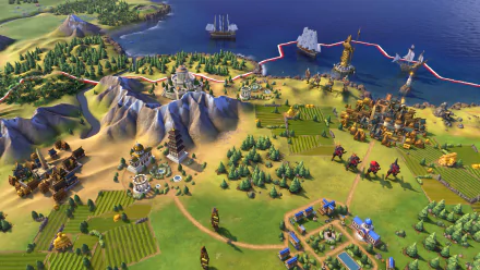 video game Civilization VI HD Desktop Wallpaper | Background Image