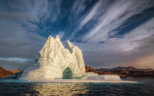 Earth Iceberg Sky Ice HD Wallpaper | Background Image