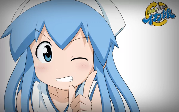 Anime Squid Girl HD Desktop Wallpaper | Background Image