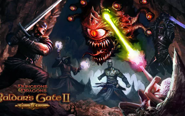 video game Baldur's Gate II HD Desktop Wallpaper | Background Image