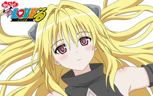 Golden Darkness Anime To Love-Ru HD Desktop Wallpaper | Background Image