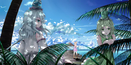 Mononobe No Futo Anime Touhou HD Desktop Wallpaper | Background Image