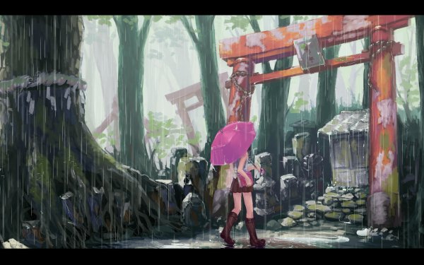 Anime Touhou HD Wallpaper | Background Image