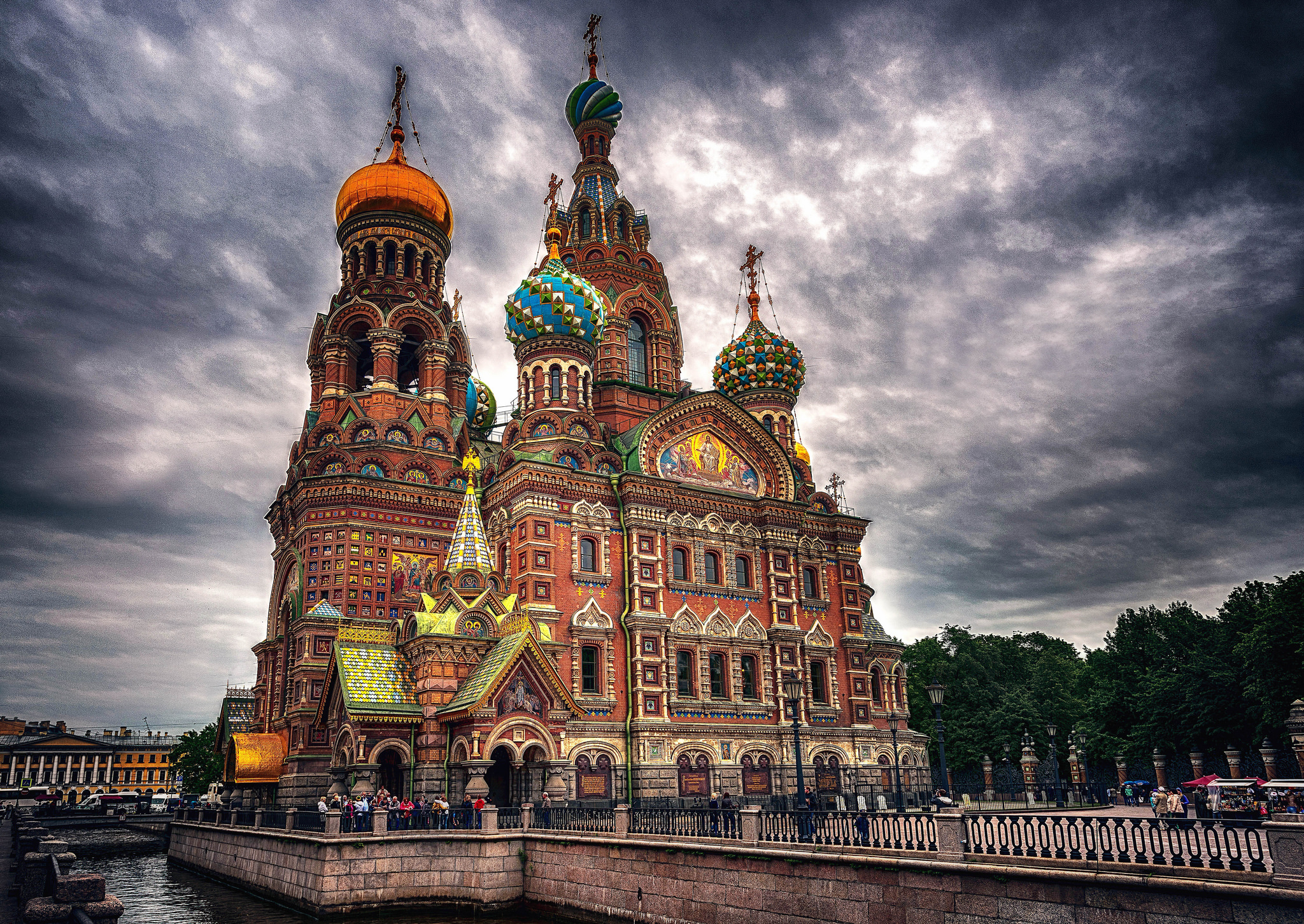 Church of the Savior on Spilled Blood in Russia by Massimo Cuomo