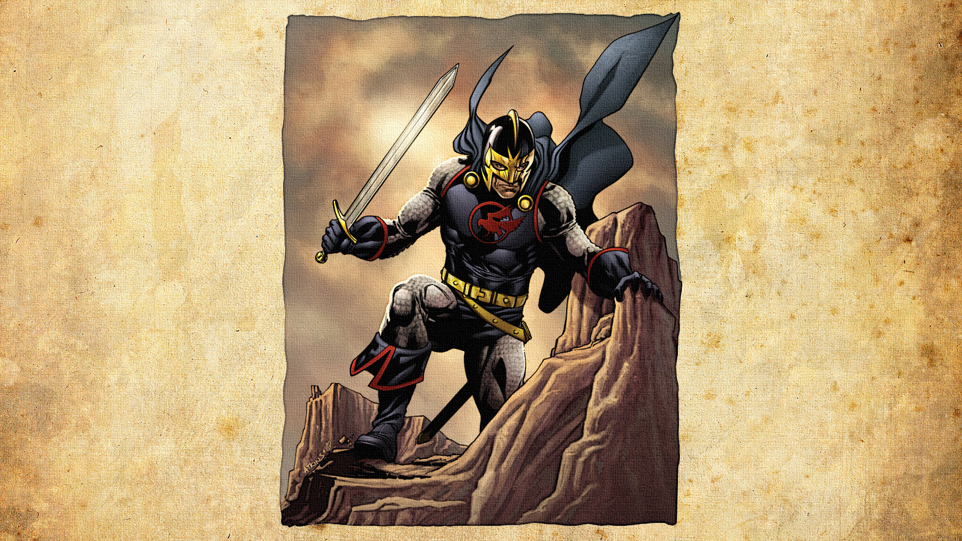 Black Knight (Comics) by Mark H Roberts