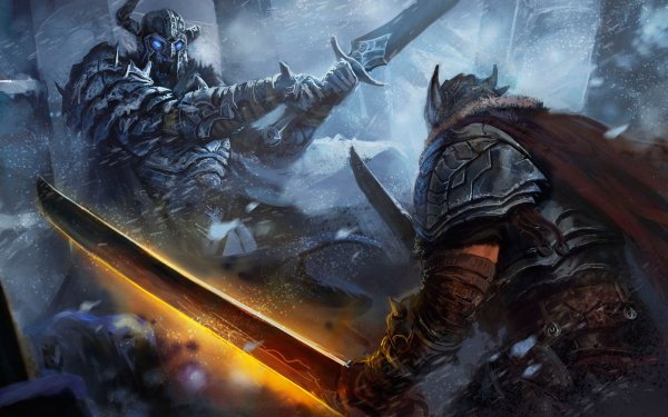 Fantasy Warrior Fight Sword Armor Undead HD Wallpaper | Background Image
