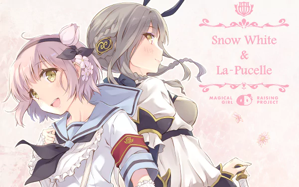 La Pucelle (Magical Girl Raising Project) Snow White (Magical Girl Raising Project) Anime Magical Girl Raising Project HD Desktop Wallpaper | Background Image
