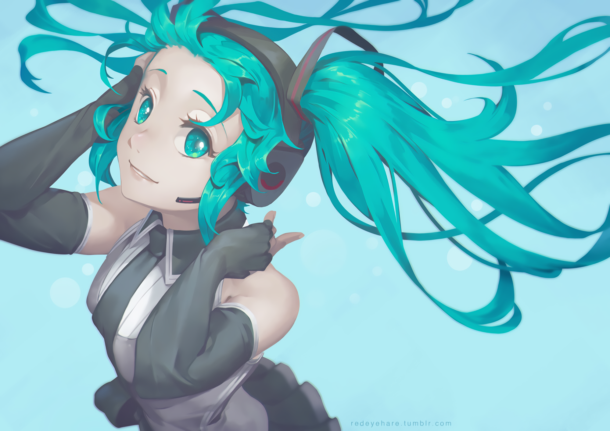 Download Hatsune Miku Anime Vocaloid HD Wallpaper