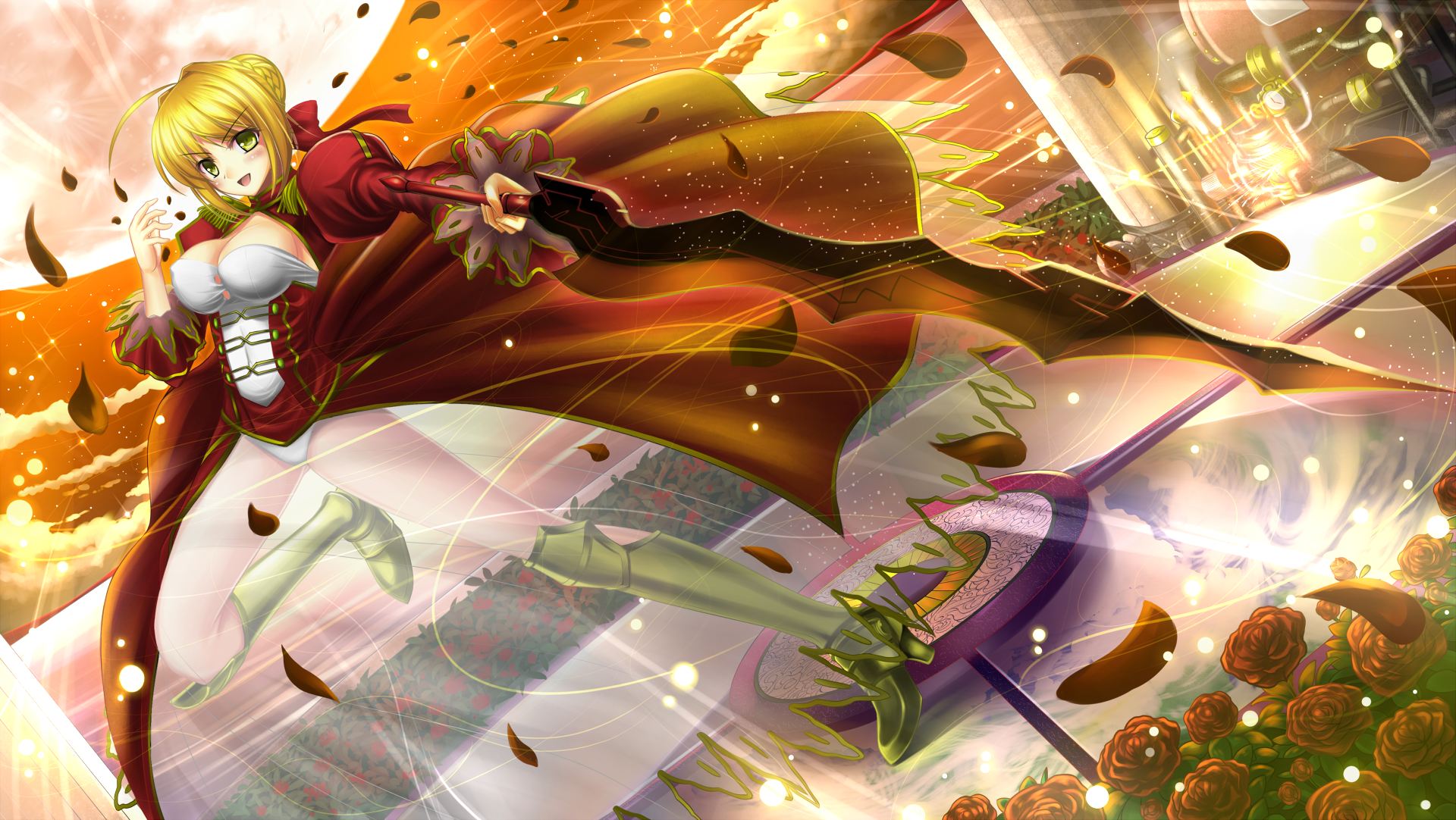 Download Anime Fate/extra HD Wallpaper