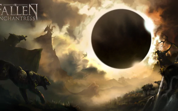 fantasy video game Fallen Enchantress HD Desktop Wallpaper | Background Image