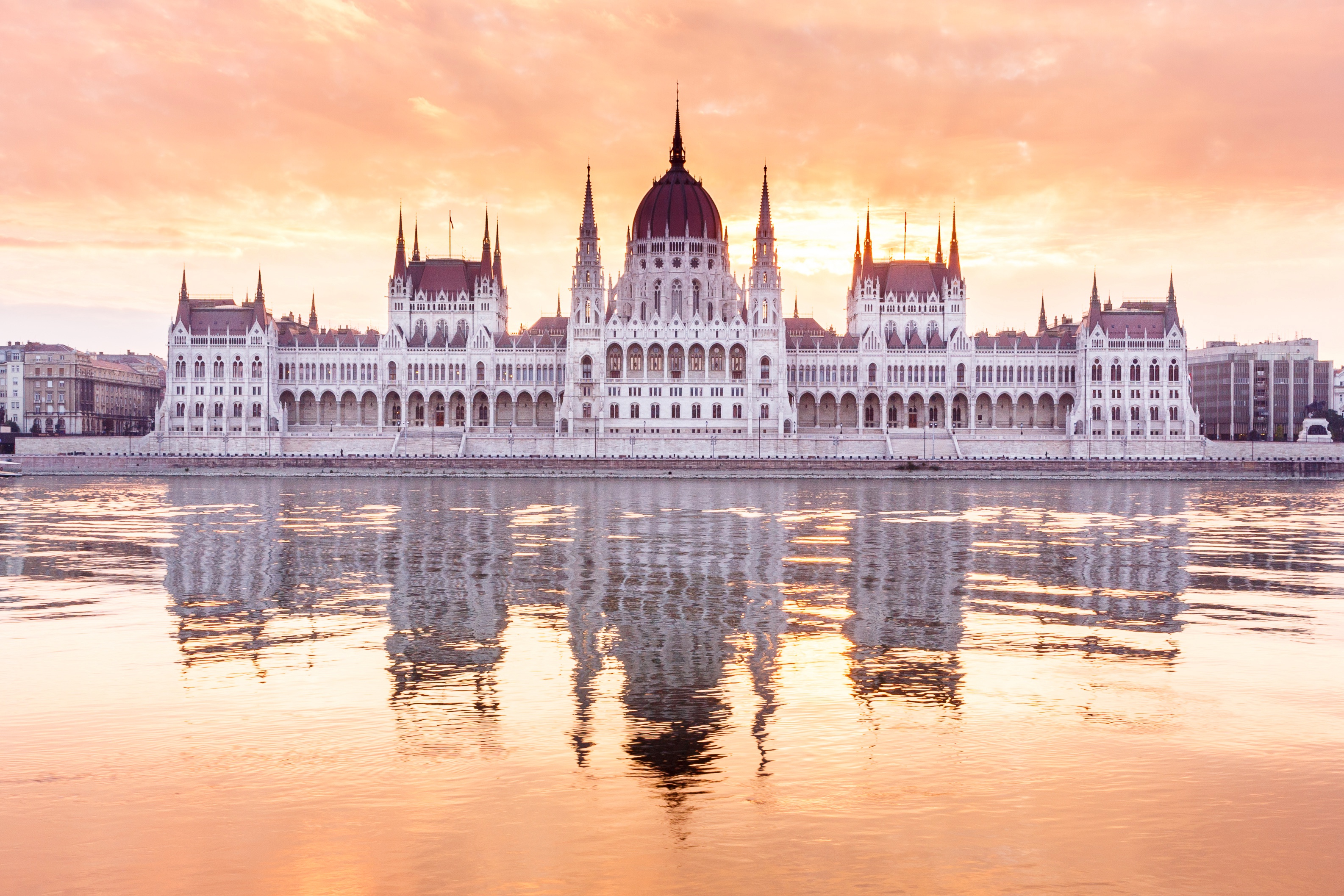 Man Made Hungarian Parliament Building HD Wallpaper | Background Image