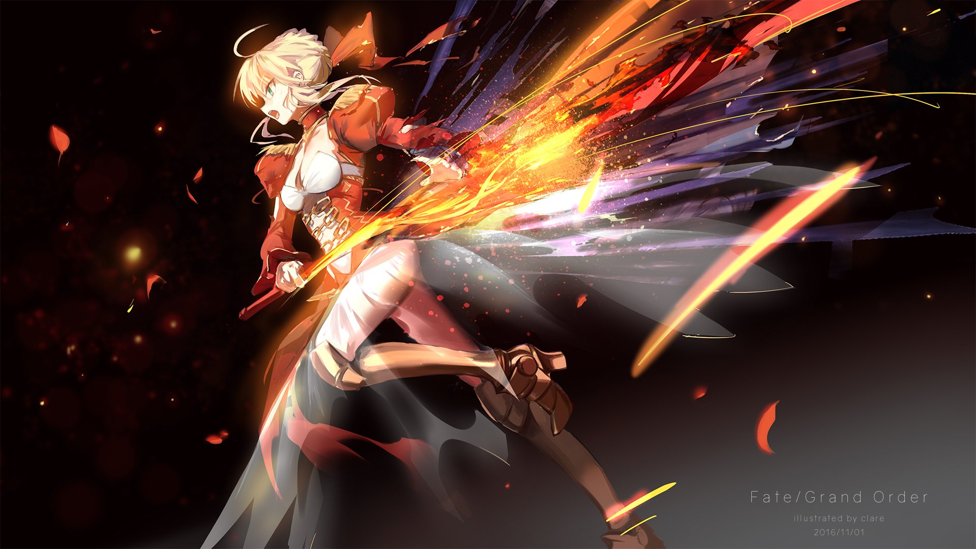 Fate/Grand Order - Heroic Blaze HD Wallpaper