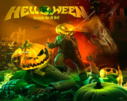 music Helloween HD Desktop Wallpaper | Background Image