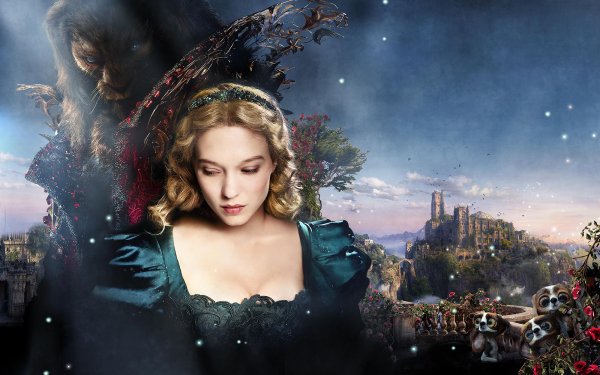 Movie Beauty And The Beast (2017) Léa Seydoux HD Wallpaper | Background Image