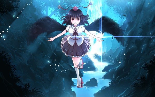 Anime Touhou Aya Shameimaru HD Wallpaper | Background Image