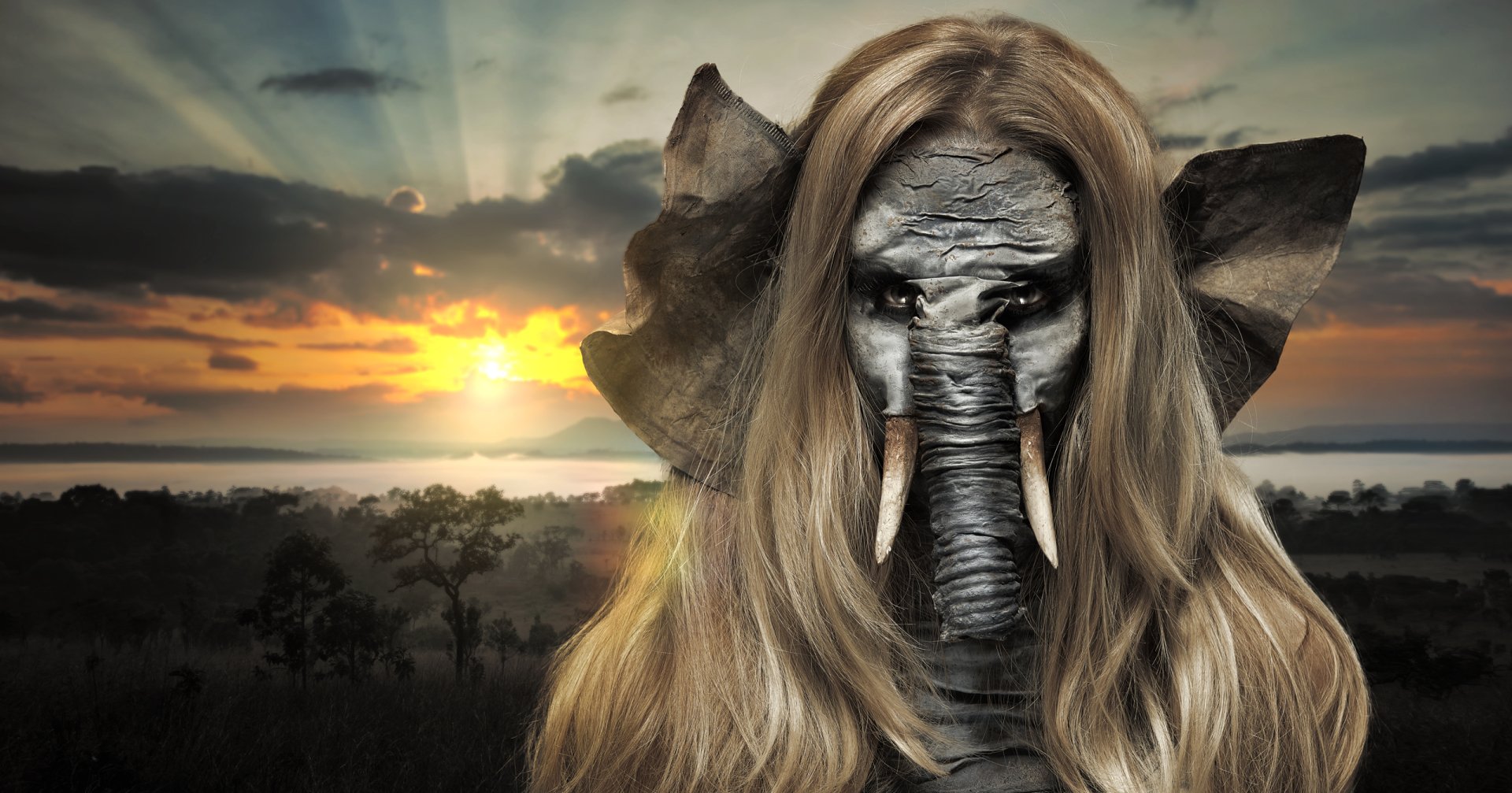 Download Elephant Alien Dark Creature HD Wallpaper by ellimacs ...
