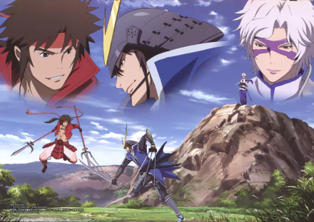 Anime Sengoku Basara HD Desktop Wallpaper | Background Image
