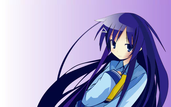 Anime Hanbun no Tsuki ga Noboru Sora HD Desktop Wallpaper | Background Image