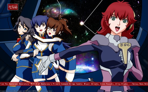 Anime Starship Operators HD Wallpaper | Background Image