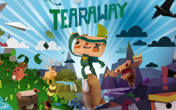 video game tearaway HD Desktop Wallpaper | Background Image