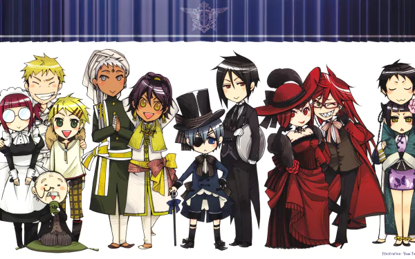 Anime Black Butler HD Desktop Wallpaper | Background Image