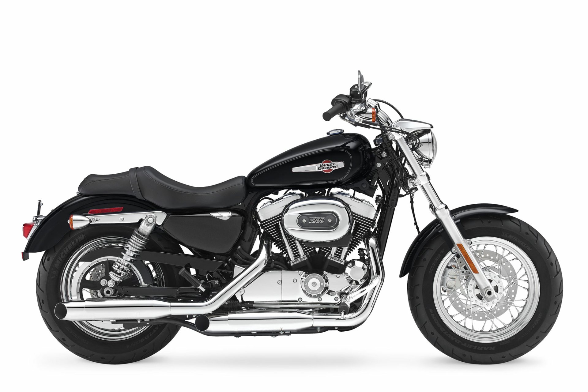 Download Harley-Davidson 1200 Custom Vehicle Harley-Davidson Sportster HD Wallpaper