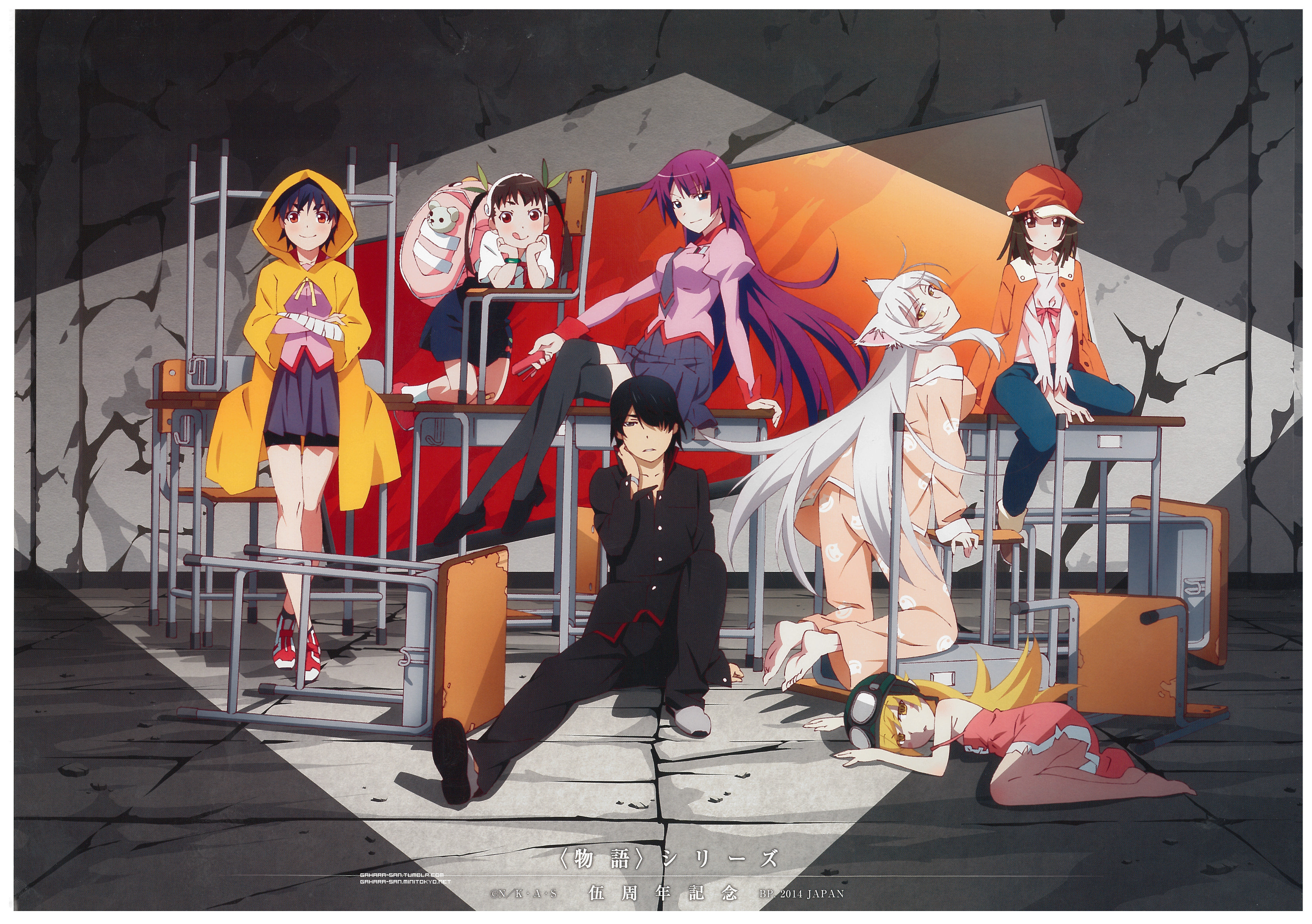 Monogatari Series HD Wallpaper Monogatari Series HD Wallpaper