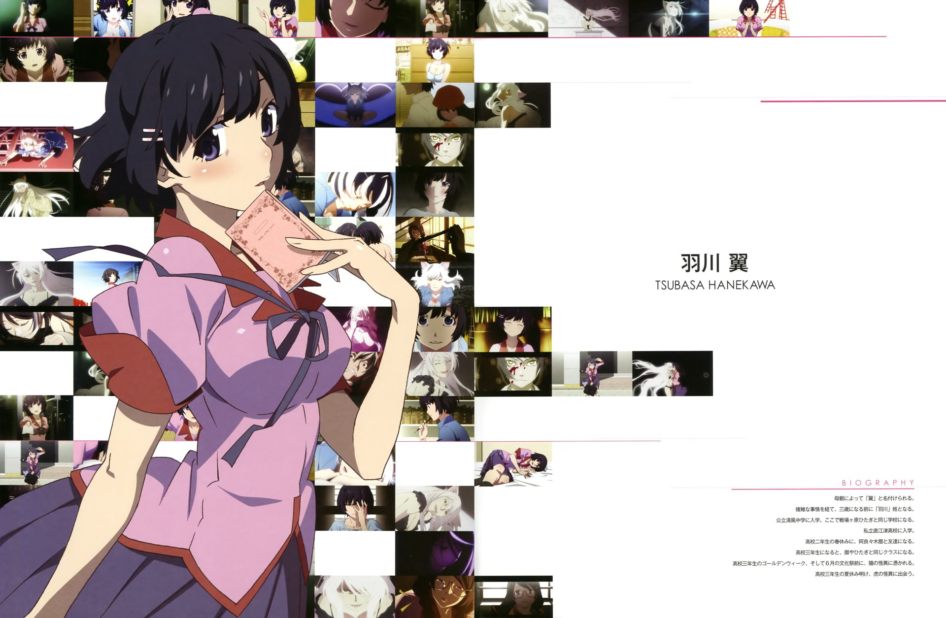 Download Anime Monogatari (Series) 4k Ultra HD Wallpaper