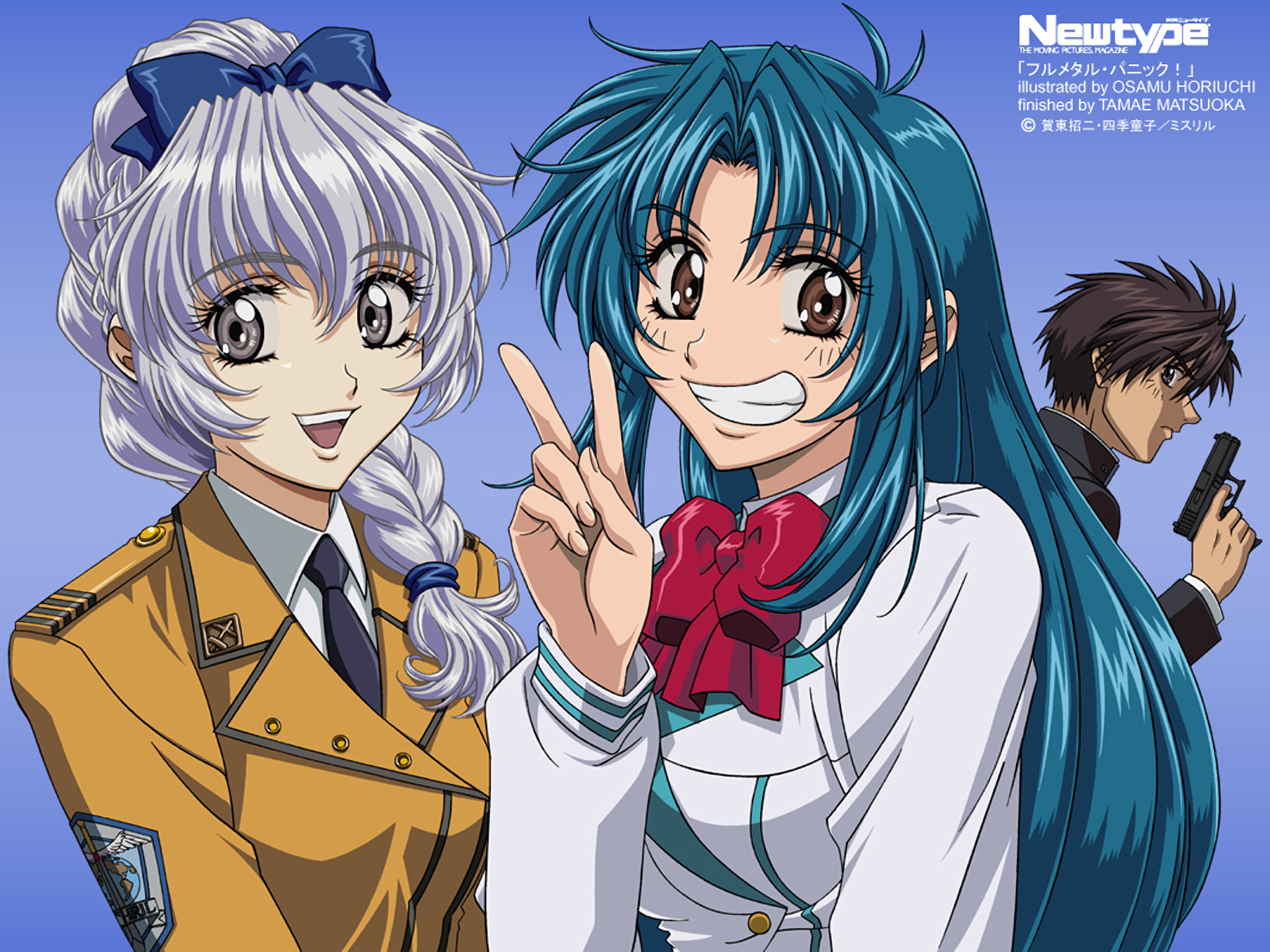 Download Anime Full Metal Panic! HD Wallpaper