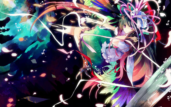 Utsuho Reiuji Anime Touhou HD Desktop Wallpaper | Background Image