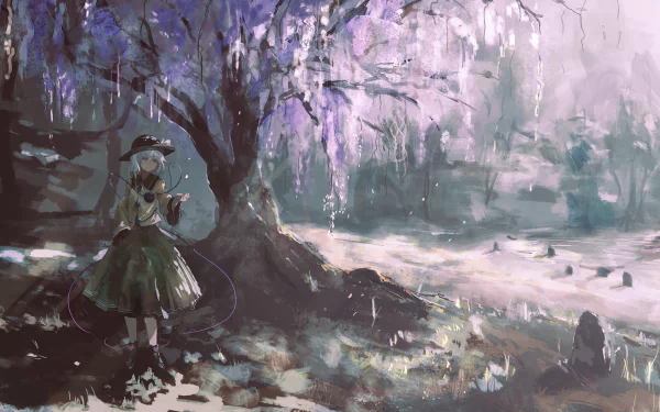 Koishi Komeiji Anime Touhou HD Desktop Wallpaper | Background Image